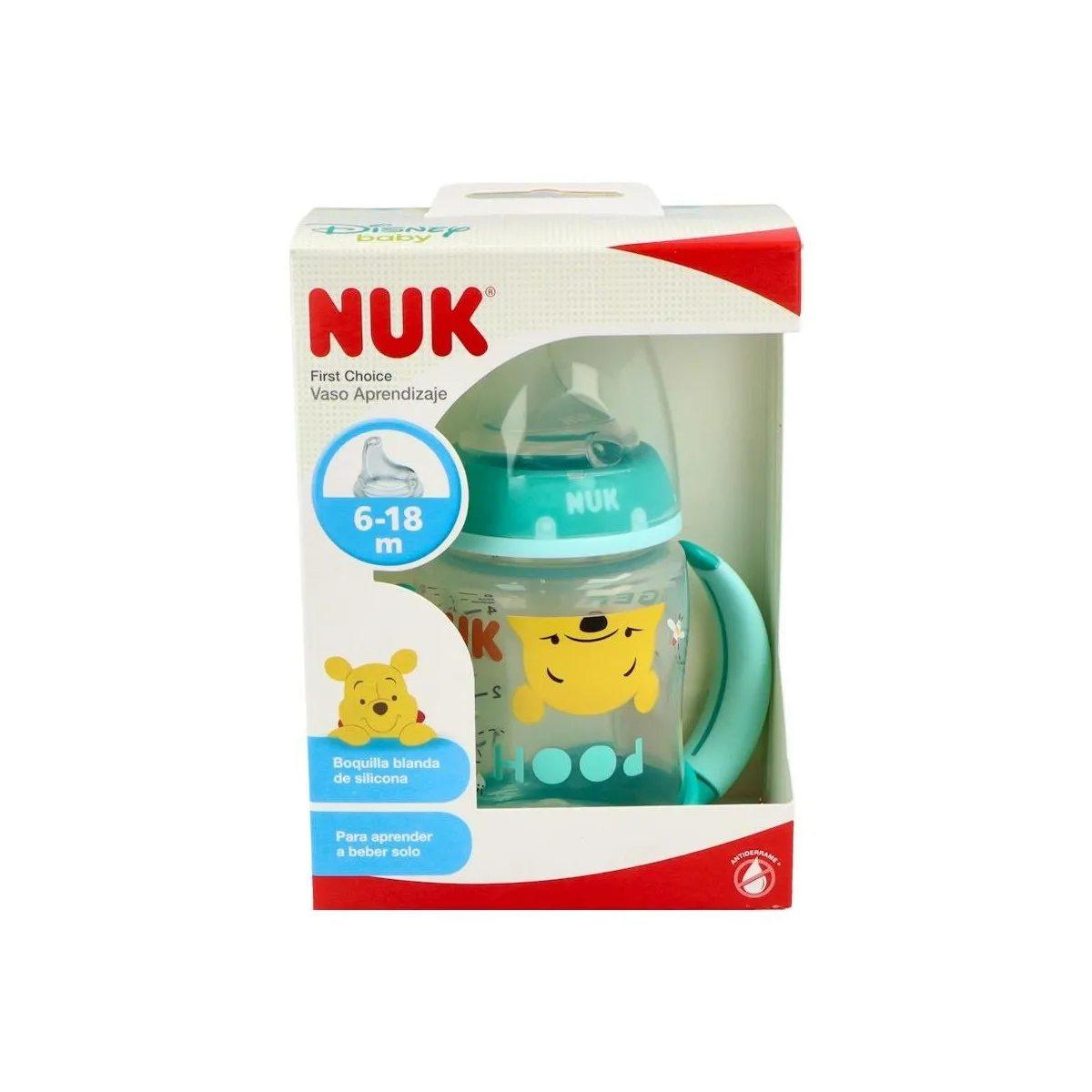 Biberon Nuk Fc Pp Sil Disney 6-18m 150 Ml