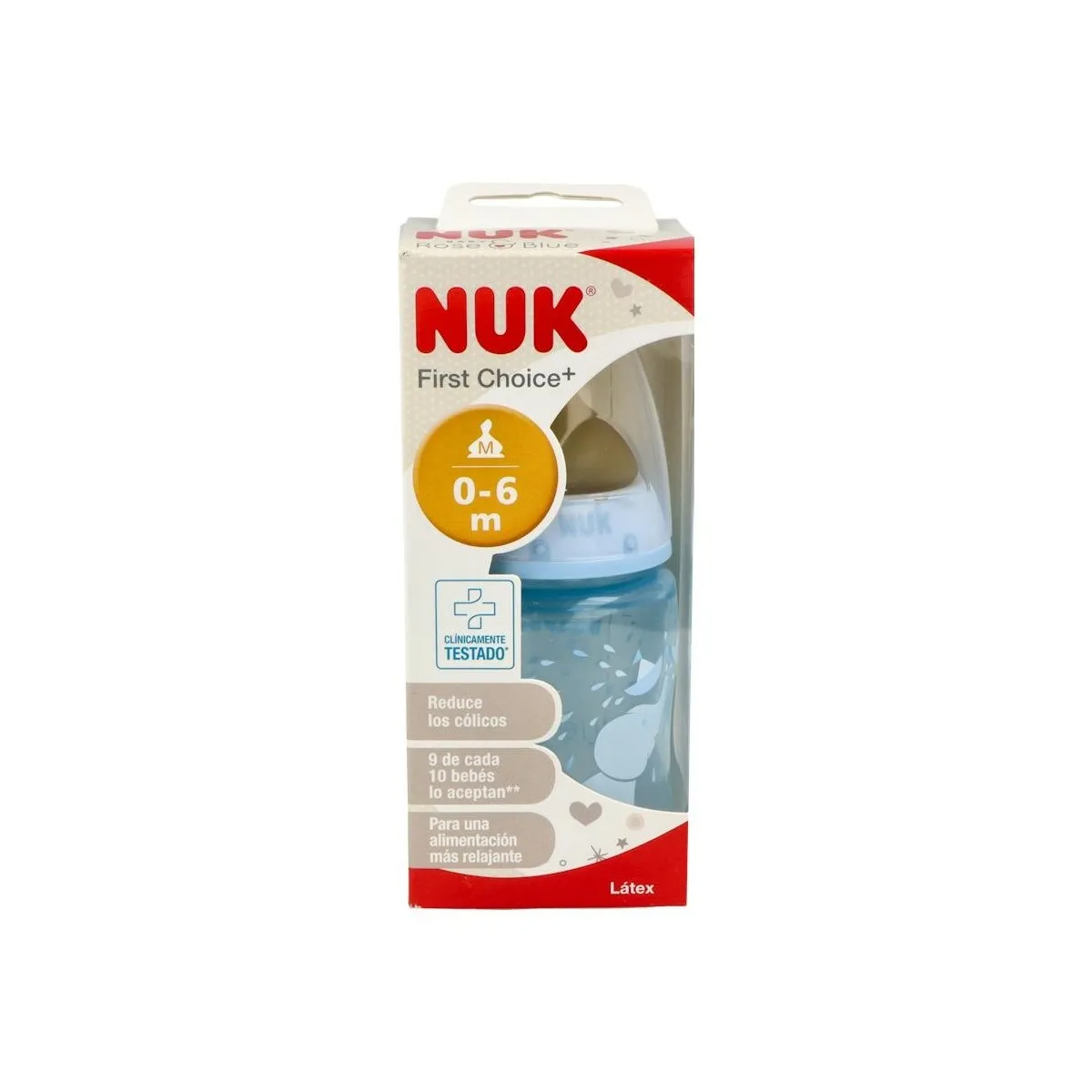 Biberon Nuk Pc Fc La 1m Blu 150 1u