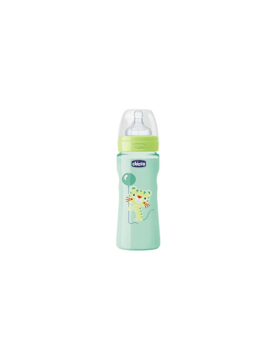 Biberón Pp T Silicona Chicco Fisiológico Flujo R 4m+ 330 ml Unisex