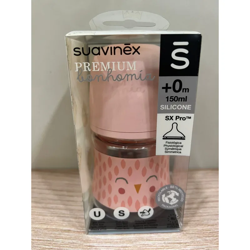 BIBERON SUAVINEX PREMIUM SILI TET 3P 150