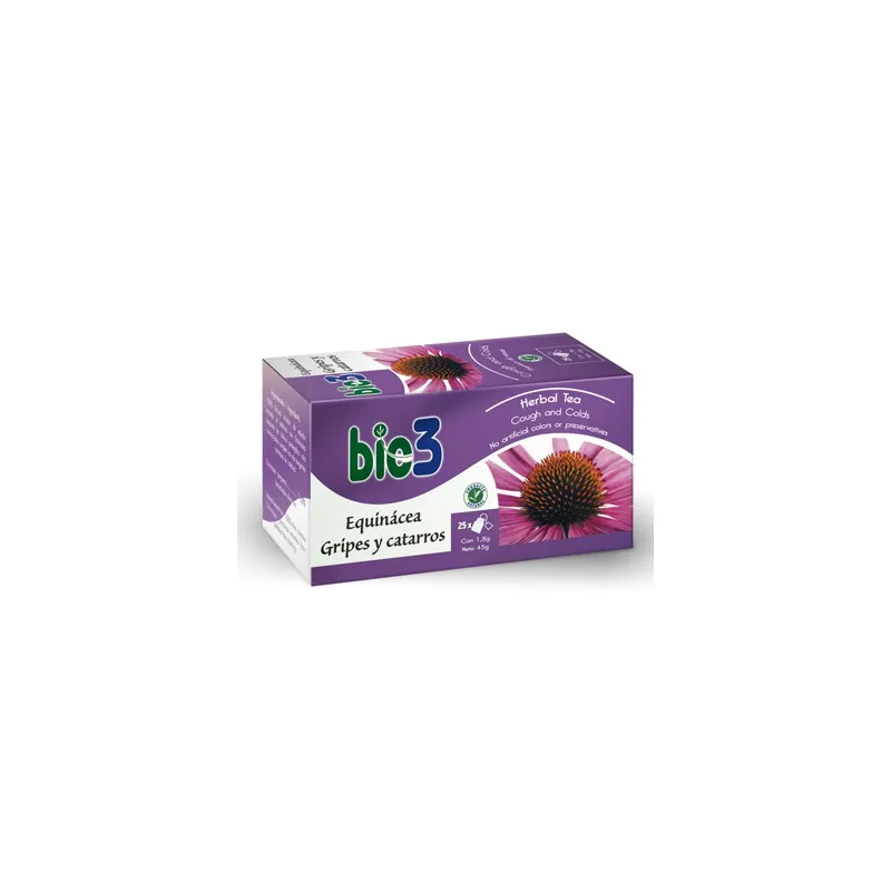 Bie3 Equinacea. Gripes y Catarros 25 bolsitas