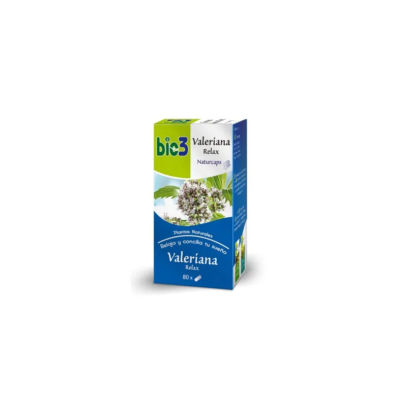Bie3 Valeriana Naturcaps 80 Capsulas