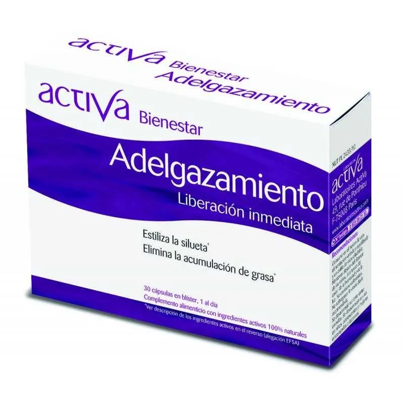 ACTIVA BIENESTAR ADELGAZAMIENTO 30 CAPSULAS 140 MG