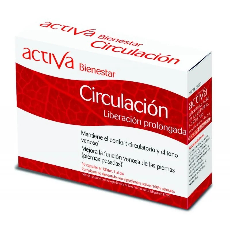 ACTIVA BIENESTAR CIRCULACION 30 CAPSULAS