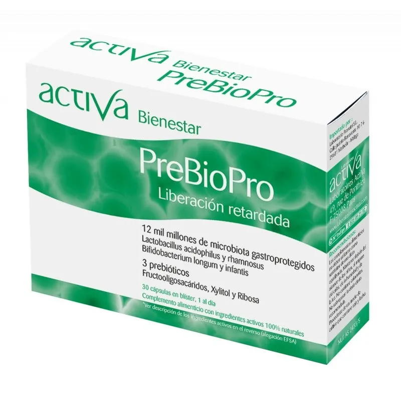 ACTIVA BIENESTAR PREBIOPRO 30 CAPSULAS