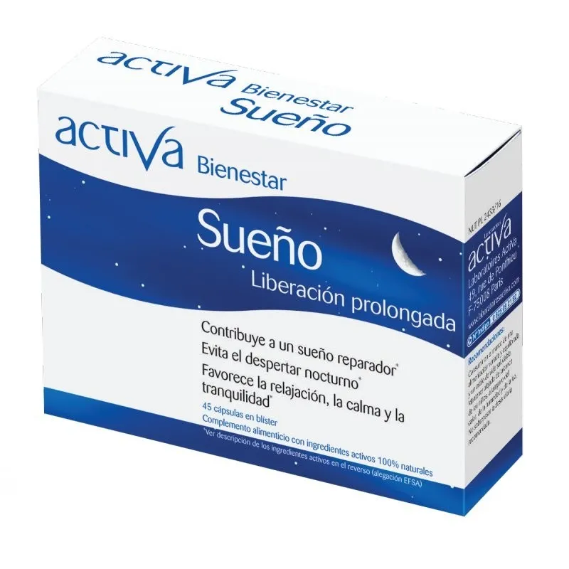 ACTIVA BIENESTAR SUEÑO 45 CAPSULAS