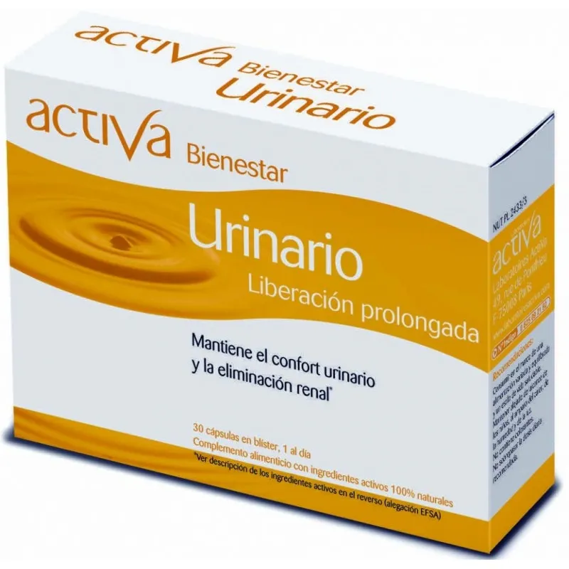 ACTIVA BIENESTAR URINARIO 30 CAPSULAS