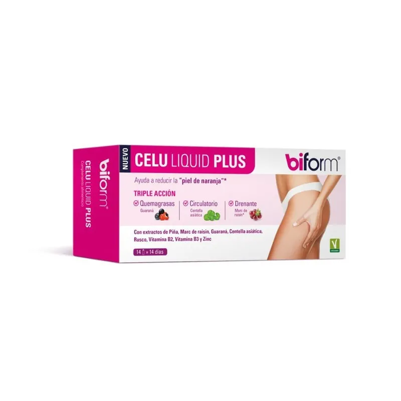 BIFORM CELU LIQUID PLUS 14 VIALES