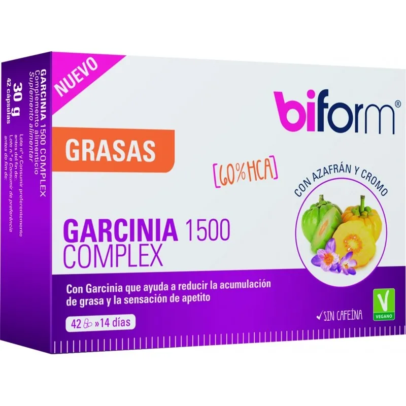 BIFORM GARCINIA 1500 COMPLEX 42 CAPSULAS