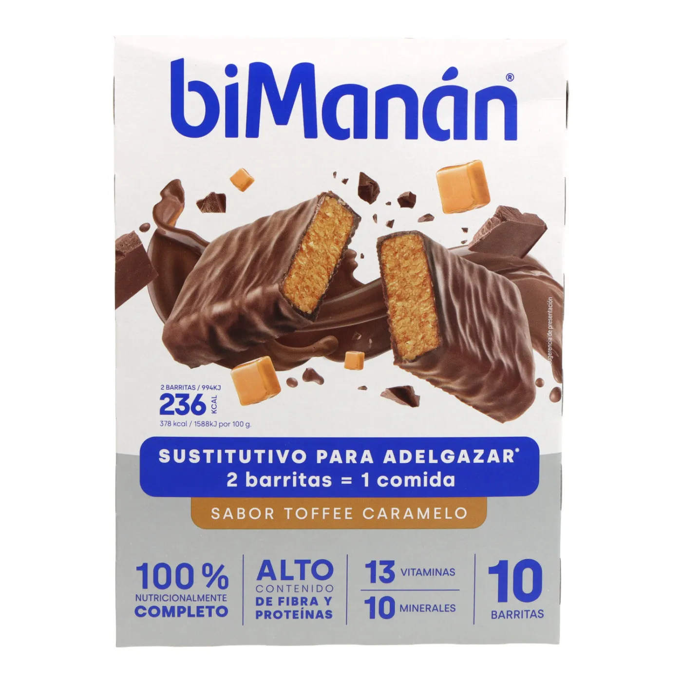 Bimanan Beslim Barritas Toffee Caramelo 10 Uds
