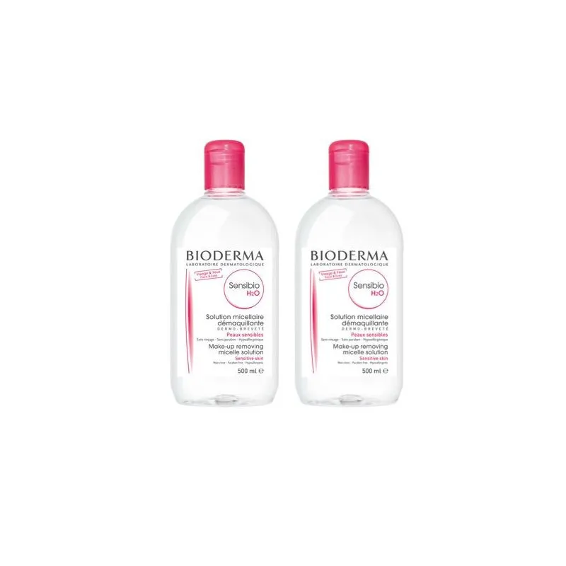 Bioderma Pack Sensibio H2O Agua Micelar 2x500ml
