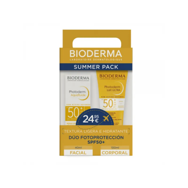 Bioderma Pack Summer, Dúo Fotoprotección SPF50+. - Bioderma