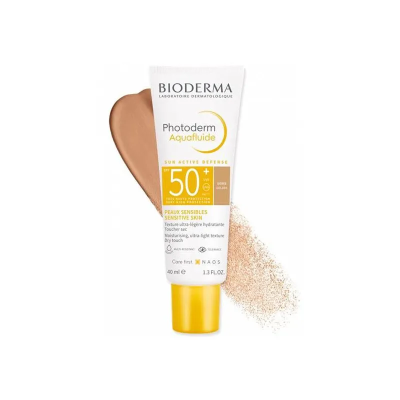 Bioderma Photoderm Aquafluido SPF50+ Color Dorado 40ml