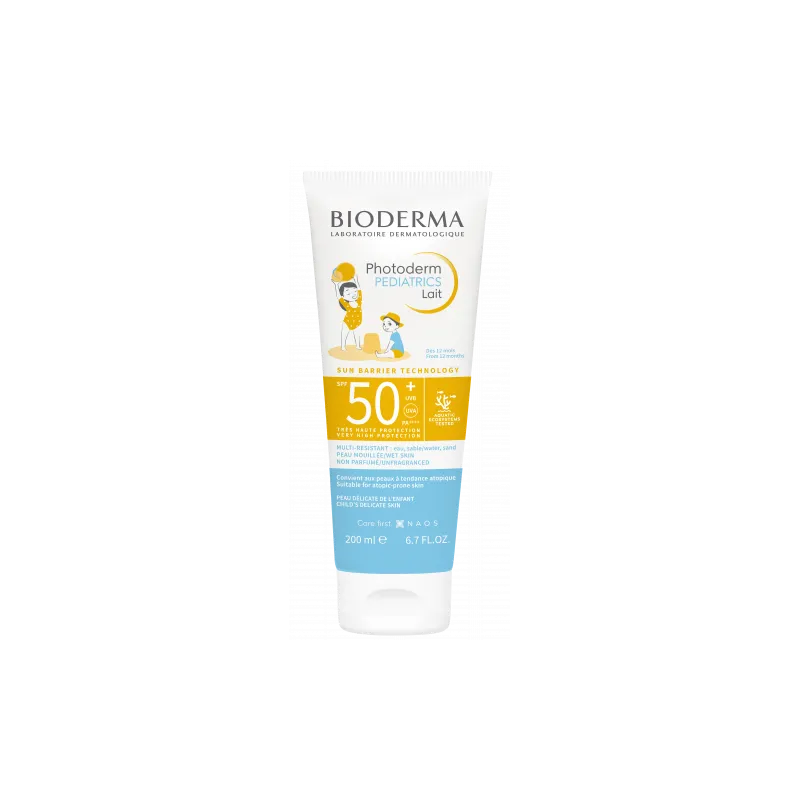 Bioderma Photoderm Leche Protectora Solar Pediátrica SPF 50+ 200ml