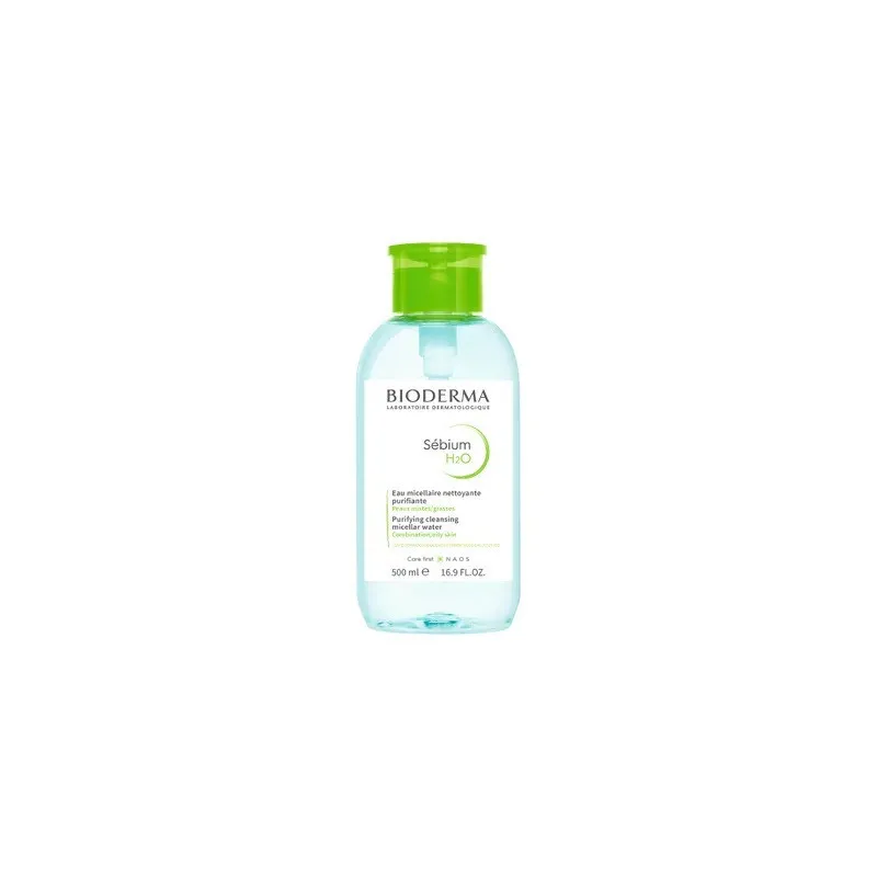 Bioderma Sébium H2O Agua Micelar Pump Reverse 500ml