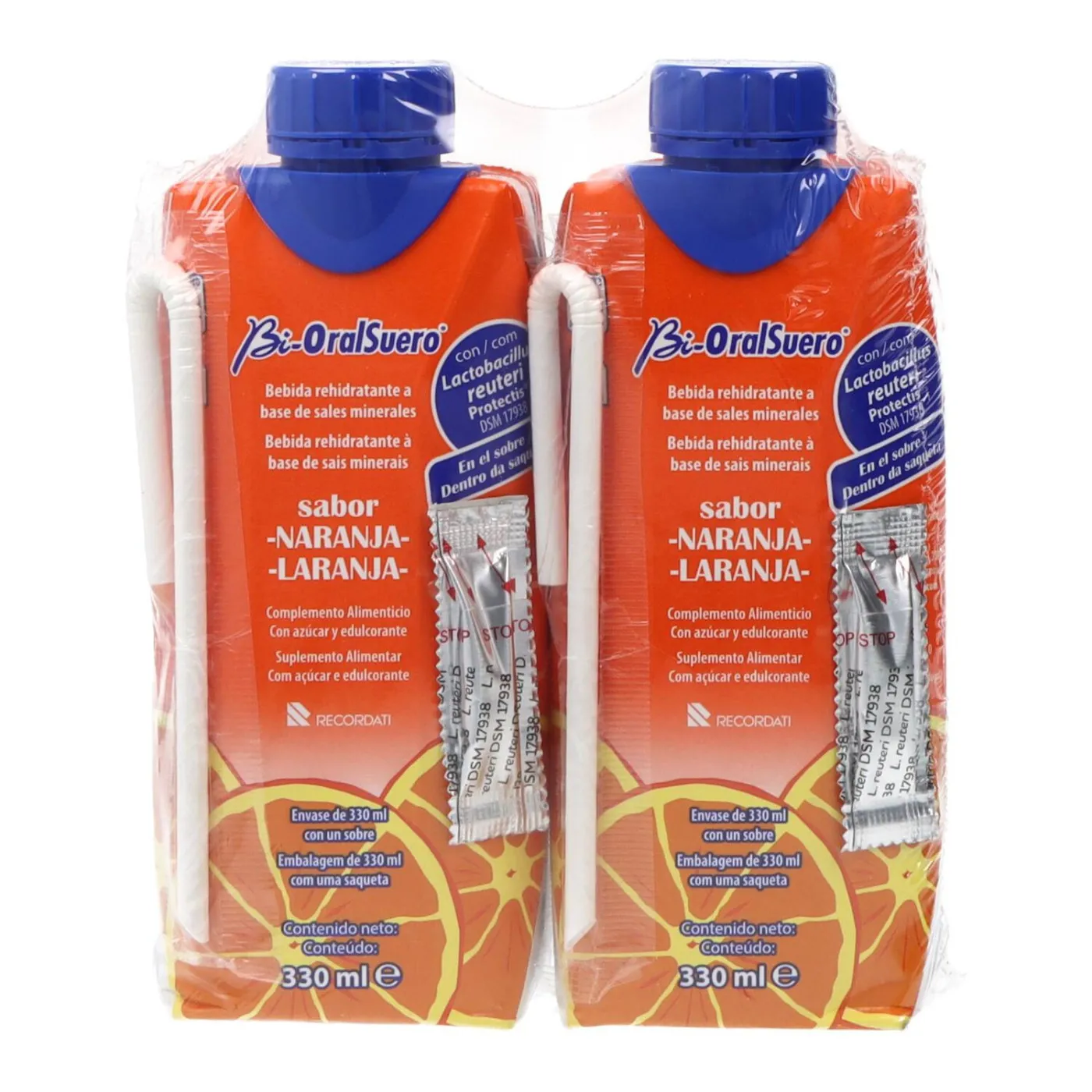 Bioralsuero Naranja 2 X 330 ml