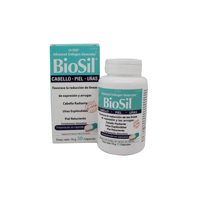 Biosil Colageno 30 Cápsulas