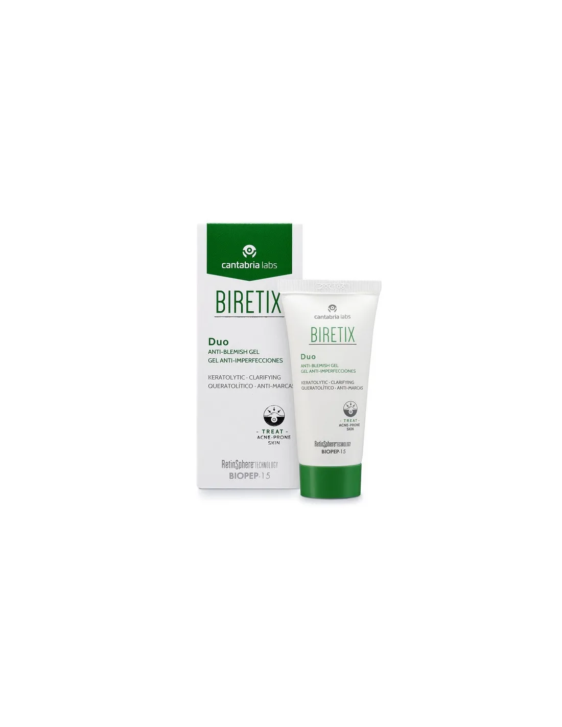BIRETIX DUO GEL ANTI-IMPERFECCIONES 30 ML
