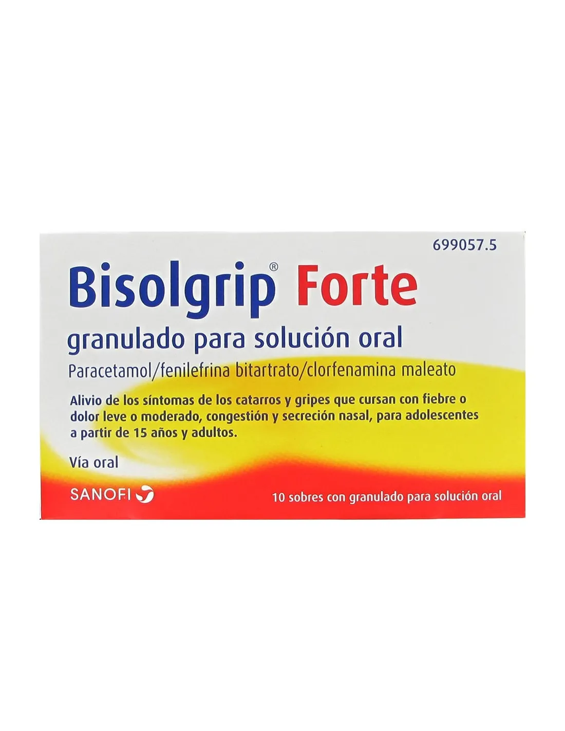 Bisolgrip forte 10 sobres