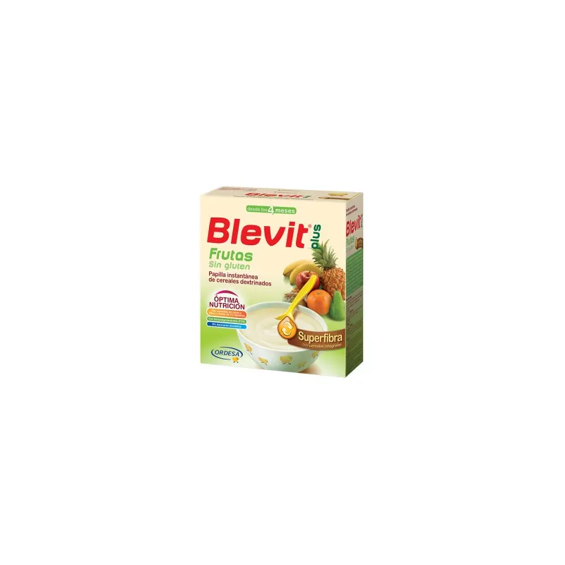 Blevit plus Superfibra Frutas Desde los 4 meses 600 gramos