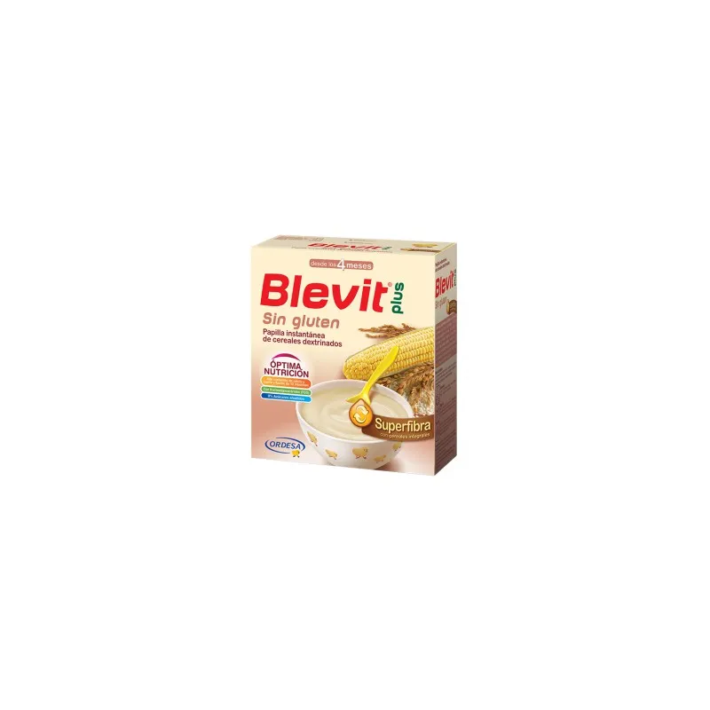 Blevit plus Superfibra Sin gluten Desde los 4 meses 600 gramos