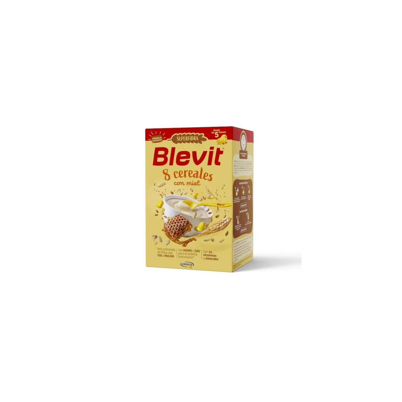 Blevit Sf 8 Cereales Miel 500g