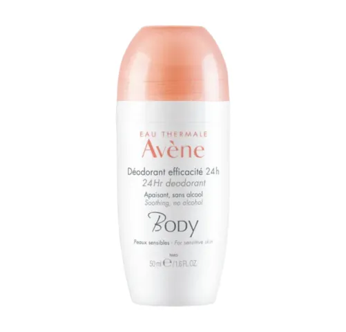 Desodorante Roll-On Eficacia 24 h, 50 ml. - Avene