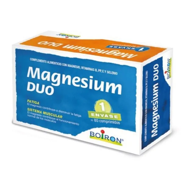 Boiron Magnesium Duo, 80 comprimidos