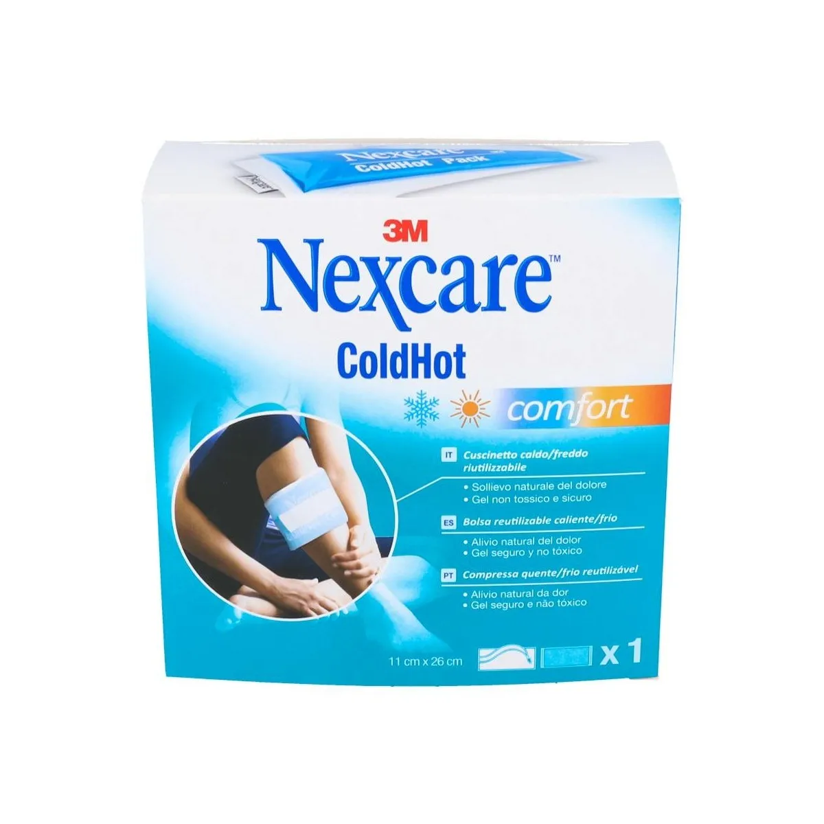 Bolsa Frio-Calor Nexcare Cold-Hot Comfort 10 X 26,5 Cm 1 U n1571
