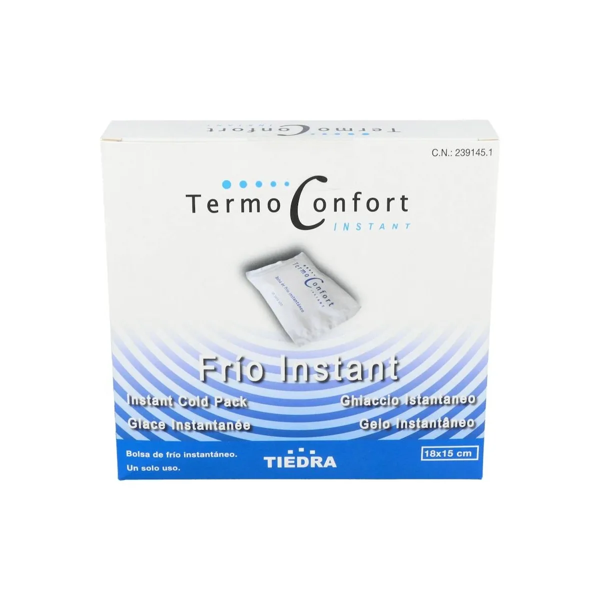 Bolsa Frio Instantaneo Termoconfort 18X15 Cm 1 Un