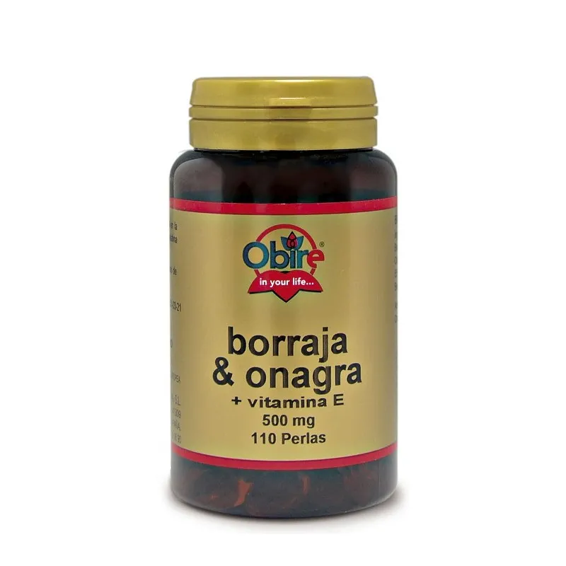 OBIRE BORRAJA+ONAGRA 500 MG 110 PERLAS