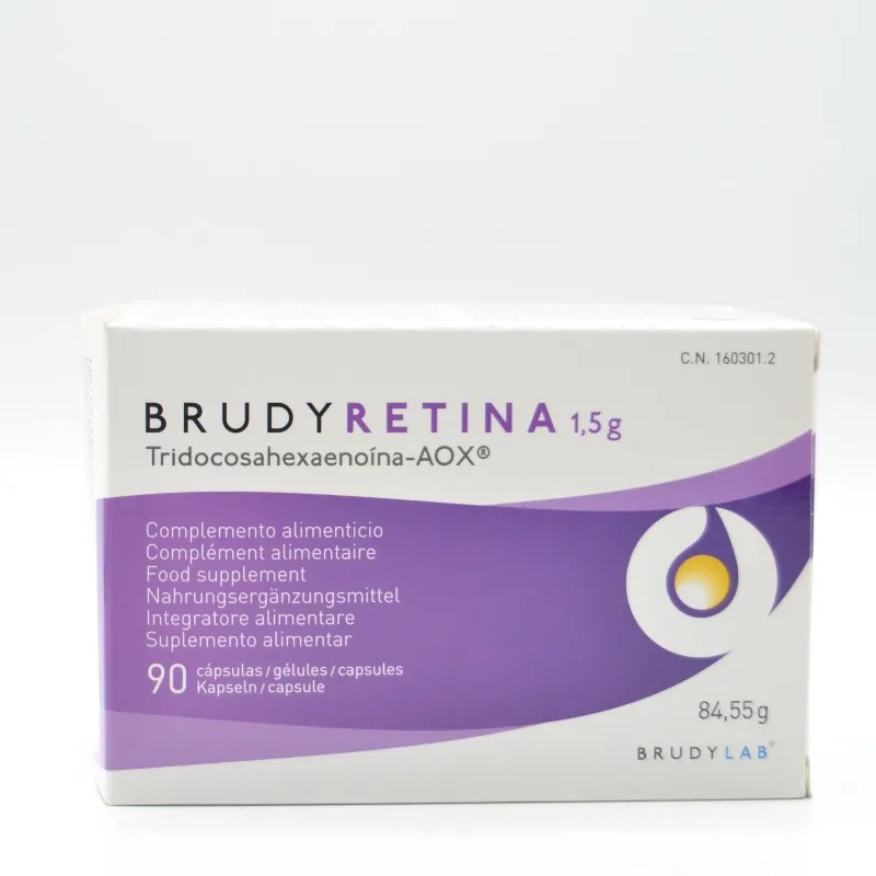 BRUDY RETINA 1,5GR. 90 CAPSULAS GELATINA