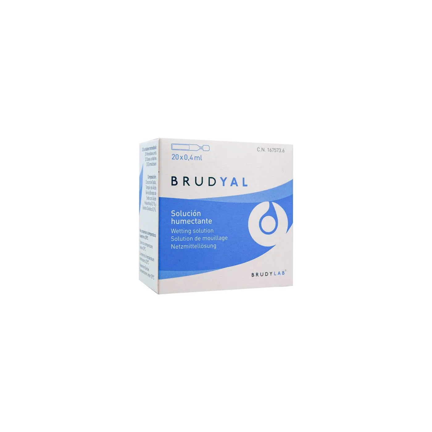 Brudyal Ojo Seco 20 Monodosis X 0,4 ml