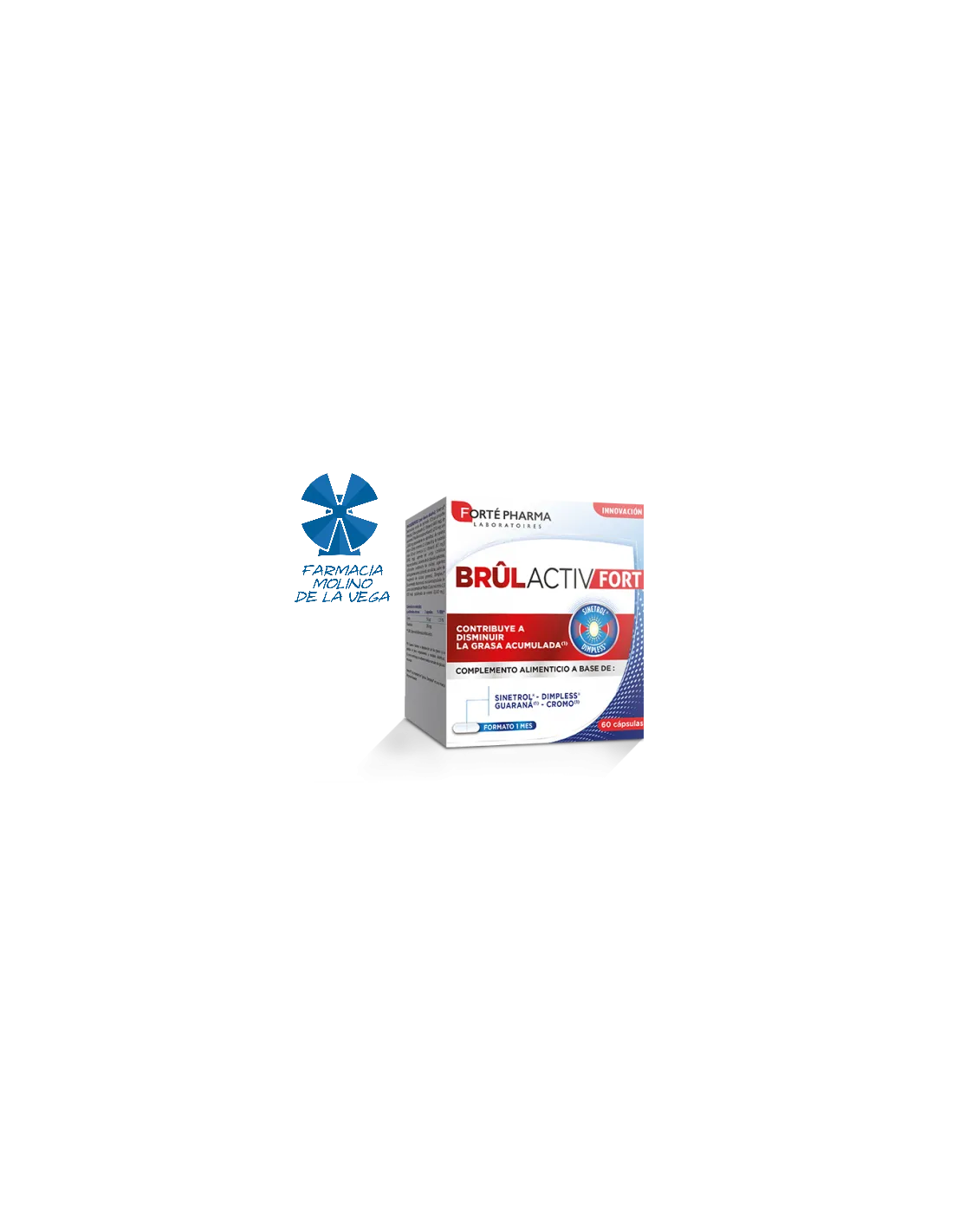 BRULACTIV FORT CONTROL DE PESO FORTE PHARMA 60 CAPSULAS