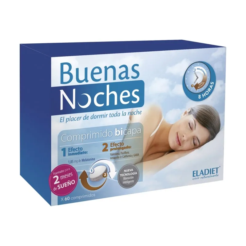 ELADIET BUENAS NOCHES 60 COMPRIMIDOS