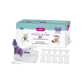 Buona Nebianax ISO Kit 20 viales 5ml + Spray Nebulizador