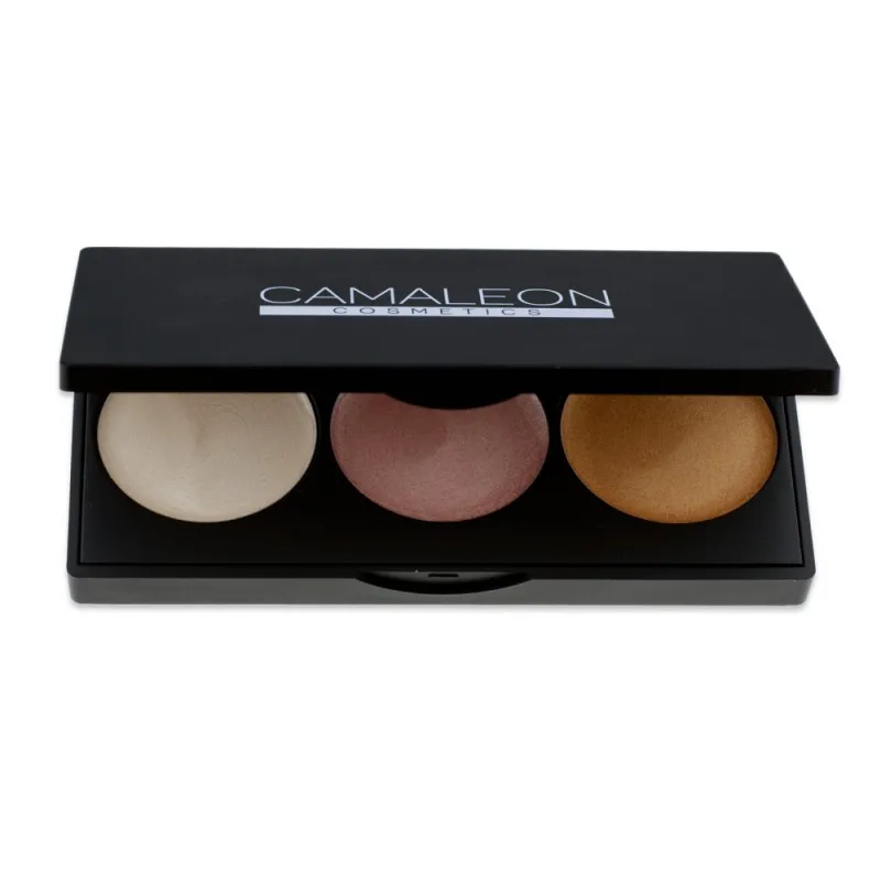 CAMALEON ILUMINADOR 100% NATURAL PALETA 3 COLORES