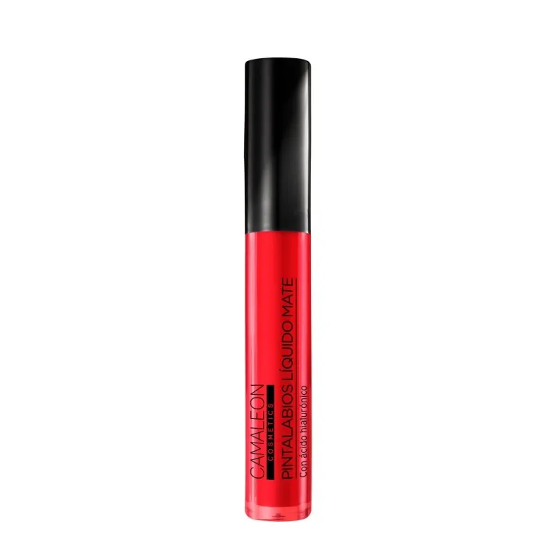 CAMALEON LABIAL LIQUIDO MATE ROJO FUEGO LM01
