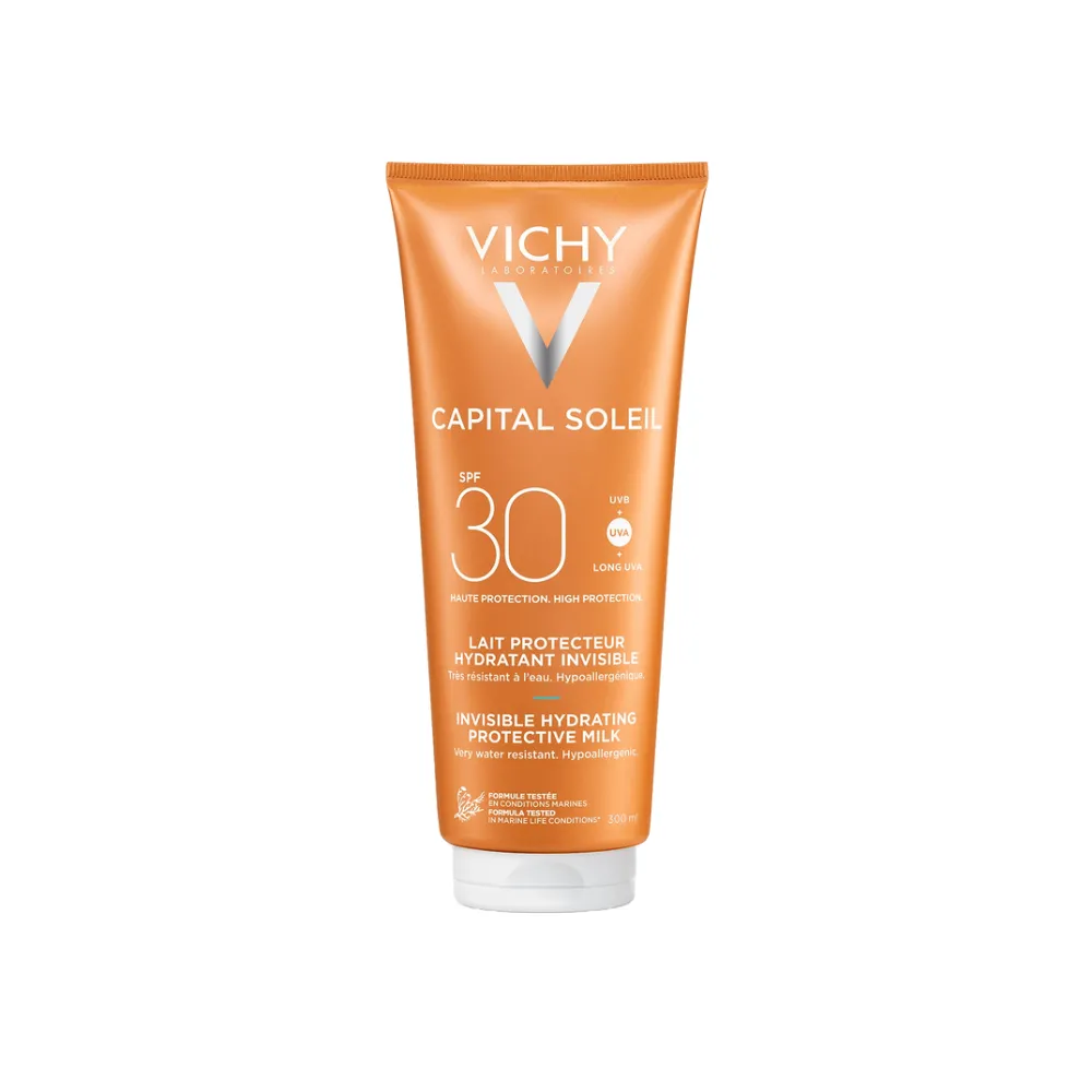 Capital Soleil Leche Familiar Hidratante SPF30, 300 ml. - Vichy