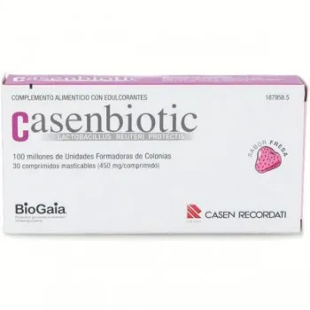 Casenbiotic 30 Comp Sabor Fresa