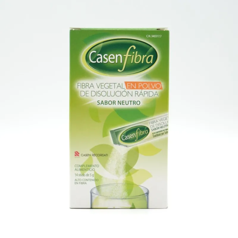 CASENFIBRA ADULTO POLVO 14 STICKS UNIDOSIS