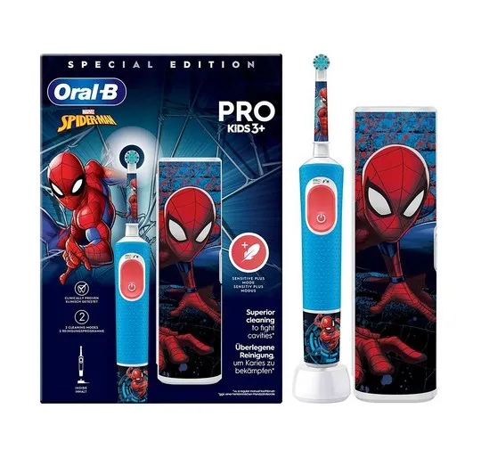 CEPILLO DENTAL ELECTRICO INFANTIL SPIDERMAN