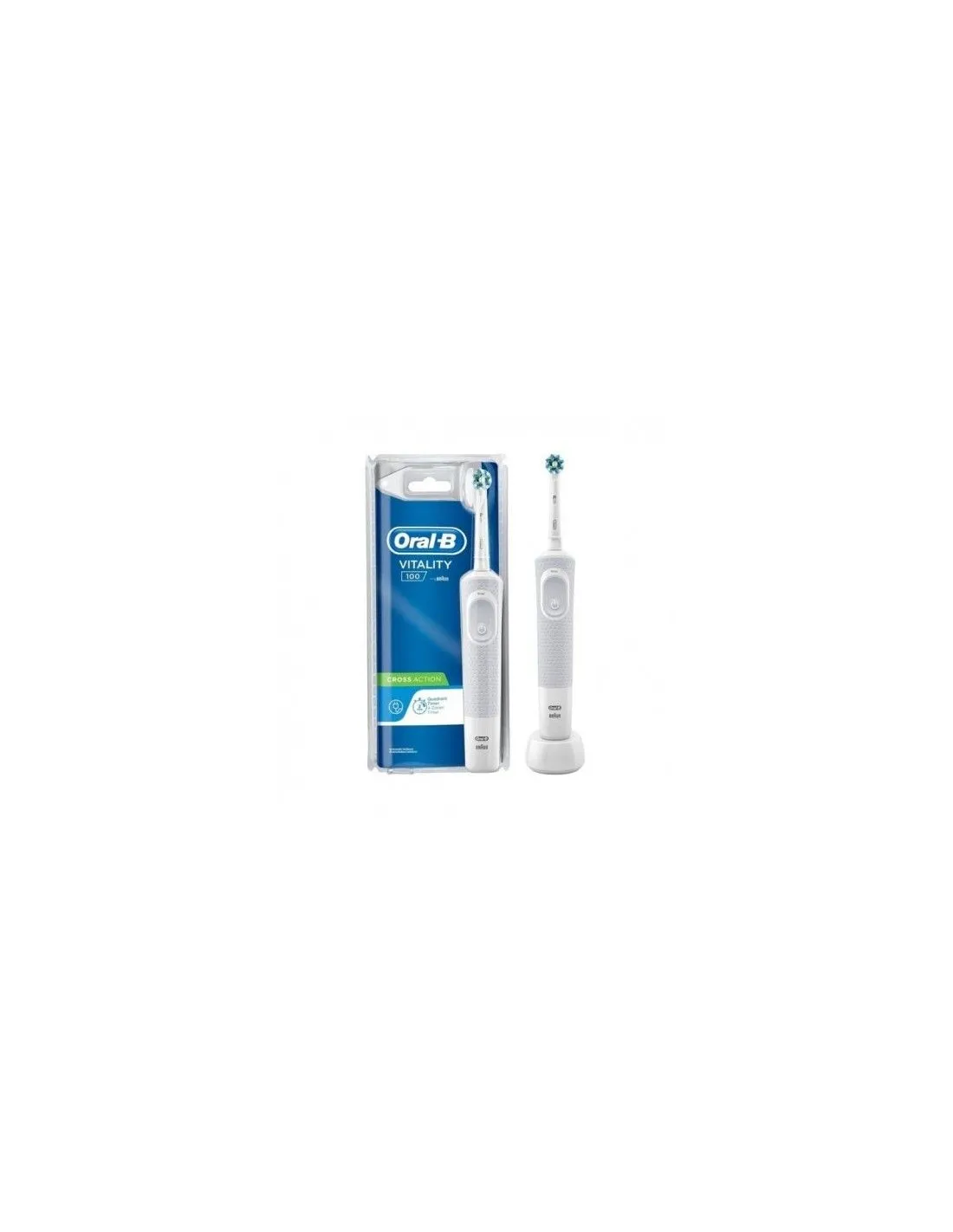 Cepillo Dental Eléctrico Recargable Oral-B Vital Blanco