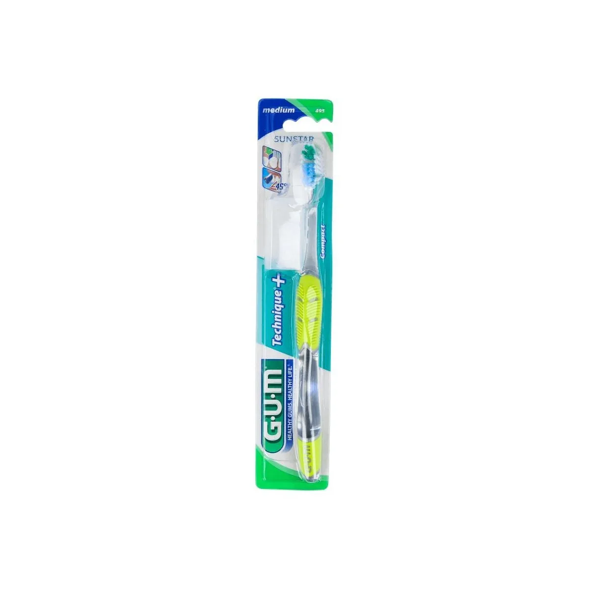 Cepillo Dental Gum Techn Adu Norm 493