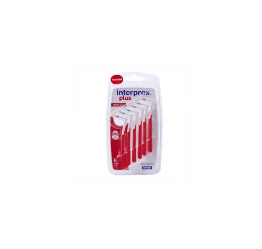 CEPILLO DENTAL INTERPROX PLUS MINI CONICO 6 UNI
