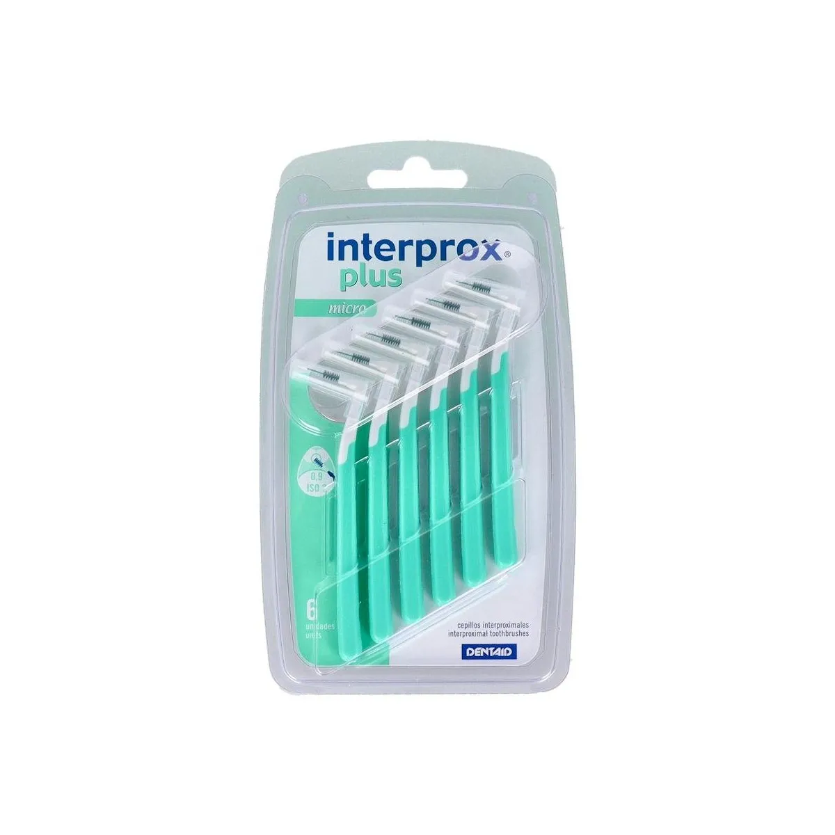 Cepillo Interdental Interprox Plus Micro Angu Turquesa 6 U