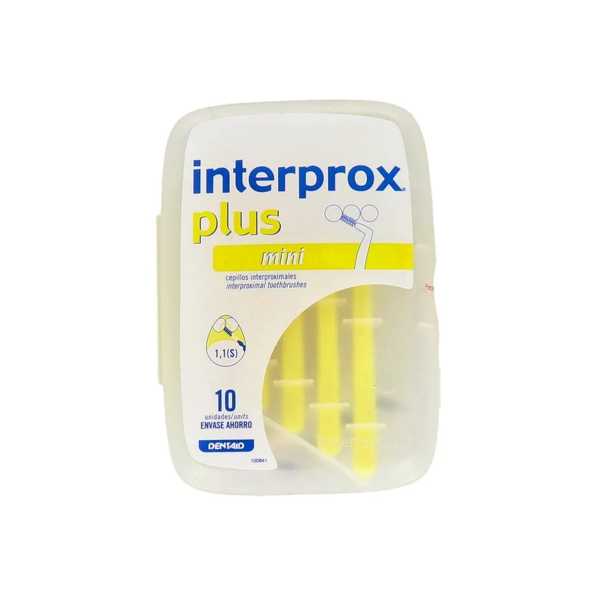 Cepillo Interdental Interprox Plus Mini Angu Amarillo 10 U