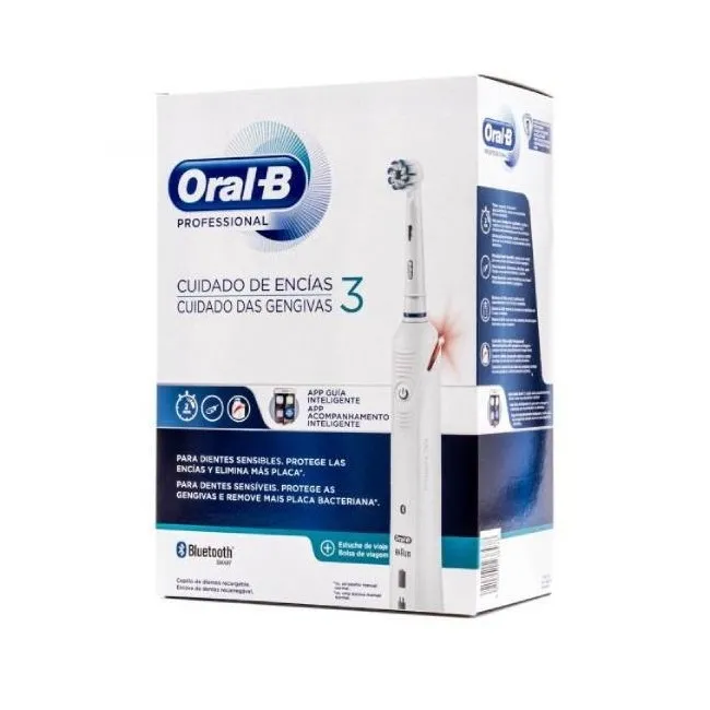 Cepillo Eléctrico Oral B Professional 3 C Cuidado de Encías con APP