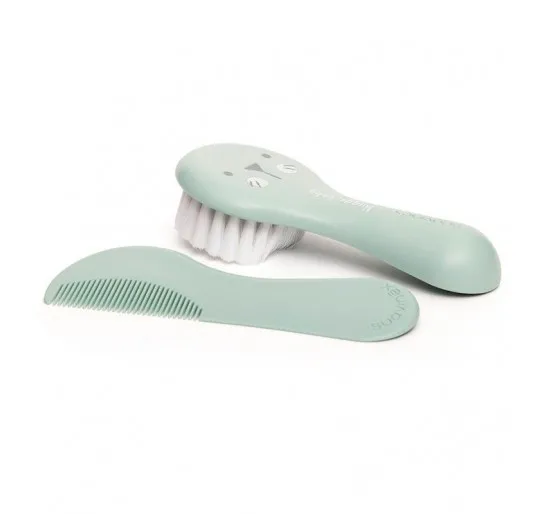 CEPILLO Y PEINE INFANTIL SOFT SUAVINEX AZUL DECO