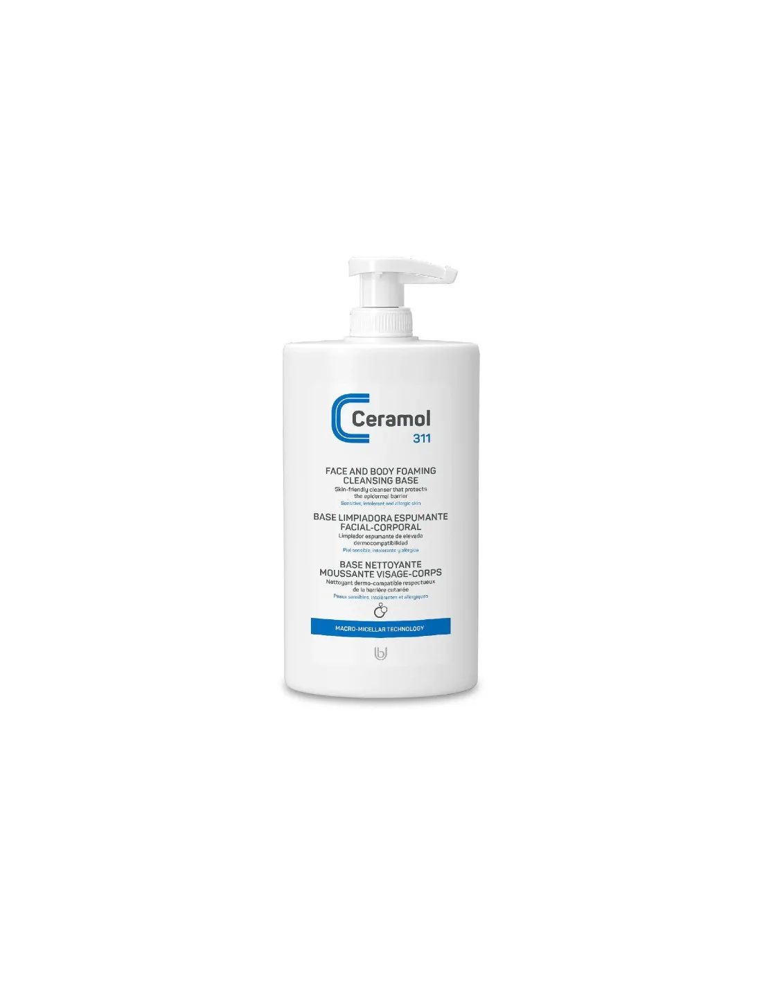 CERAMOL 311 BASE LIMPIADORA FACIAL-CORPORAL 400 ML